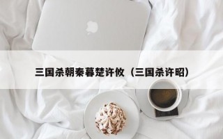 三国杀朝秦暮楚许攸（三国杀许昭）